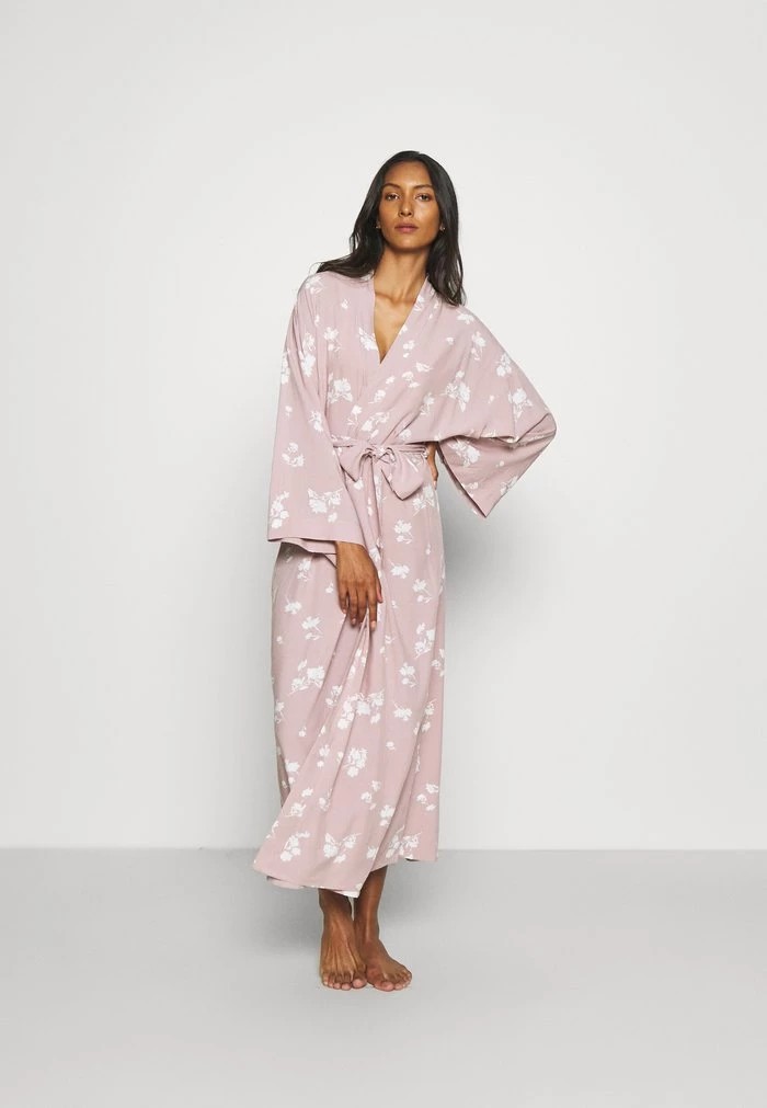 Vêtement De Nuit ANNA FIELD Anna Field Lisha Long Printed Robe Multi Femme | NJB-6608692